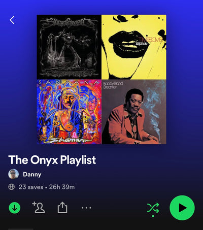 The Onyx WL Co Spotify Playlist