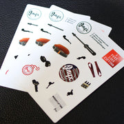 Onyx Sticker Sheet