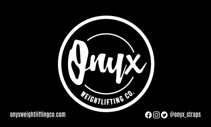 Onyx Weightlifting Co. Flag