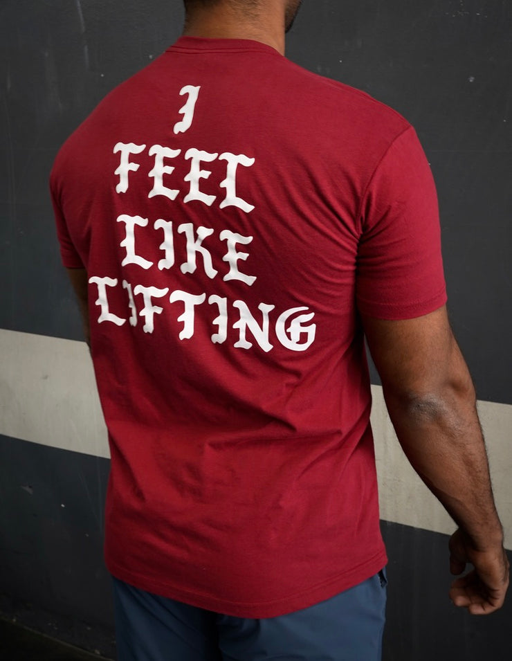 2 Things I Like Weightlifting and Not Running Men's T-Shirt 3XL / Navy