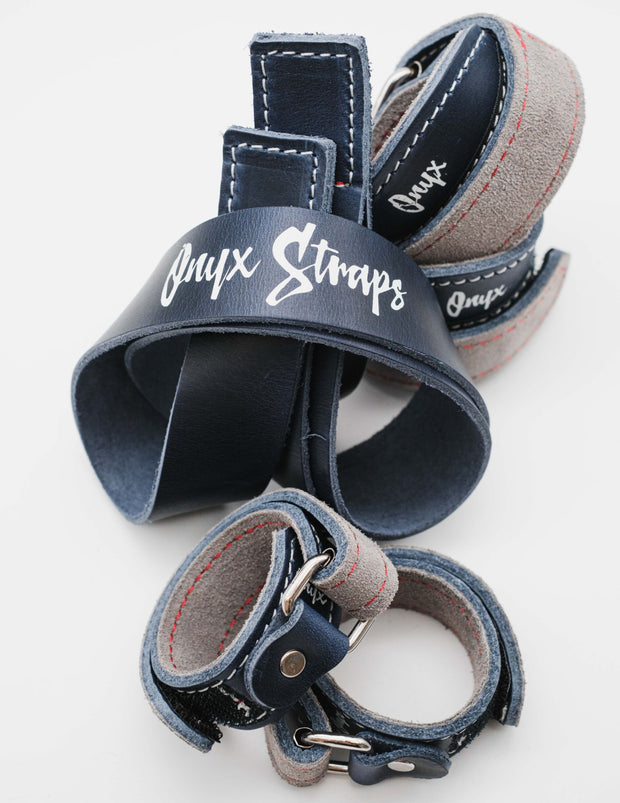 Blue Steel Lifting Straps