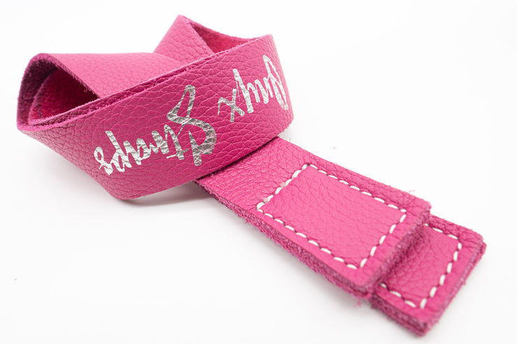 The Candy Pink Lifting Straps