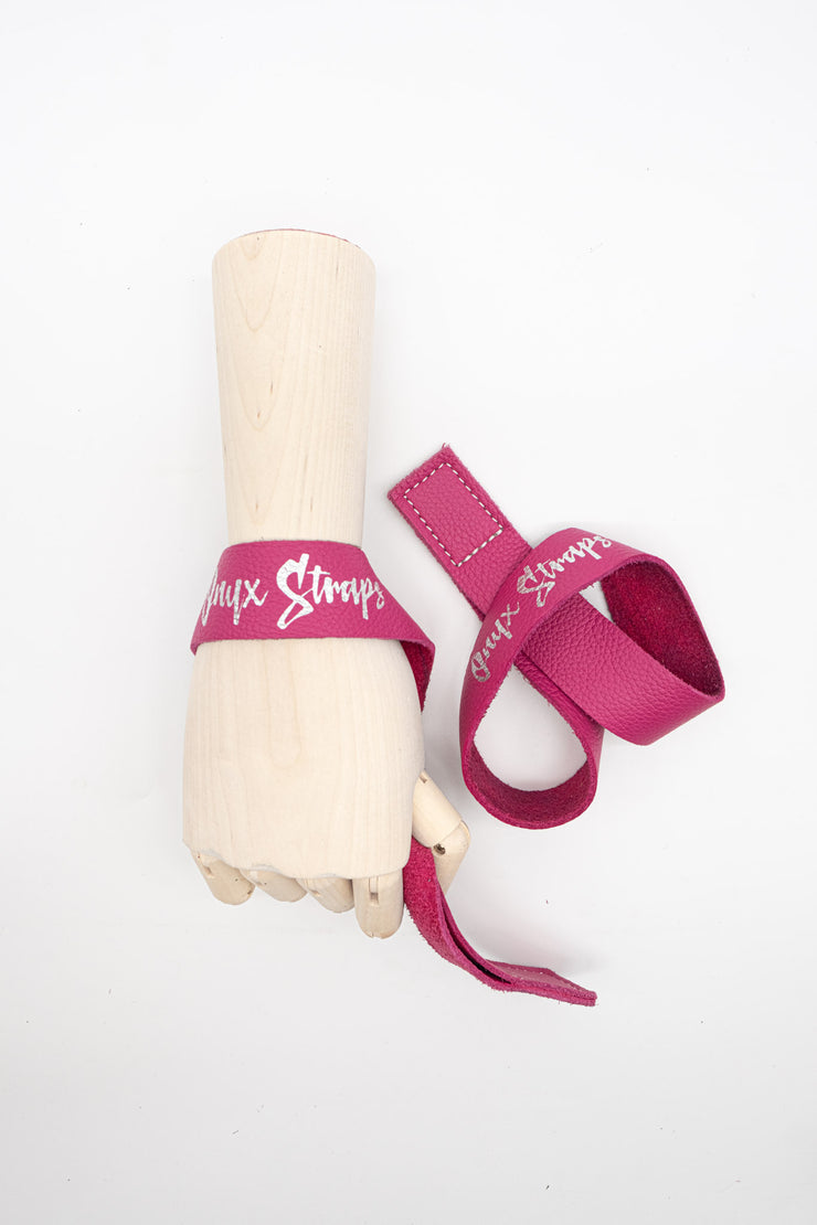 The Candy Pink Lifting Straps