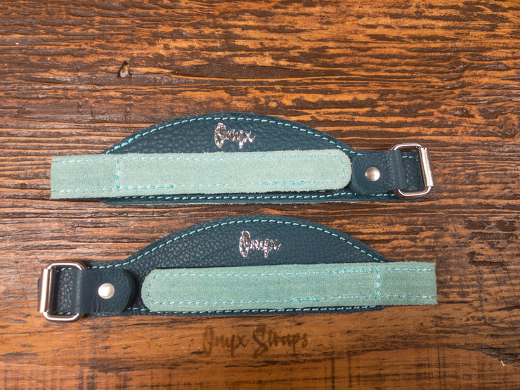 Tropical Teal High Top Wrist Wraps - FINAL SALE