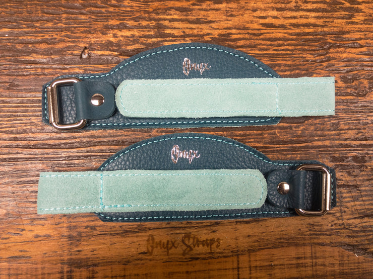 Tropical Teal High Top Wrist Wraps - FINAL SALE